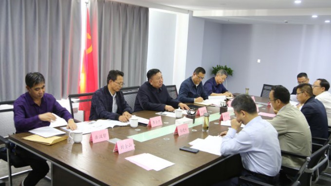 白银市副市长王禄邦一行来可提现的电玩城对接合作事宜