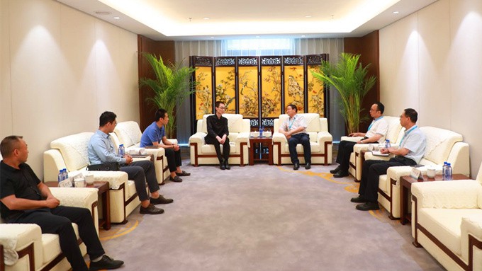 可提现的电玩城与山海经研究院洽谈项目合作事宜