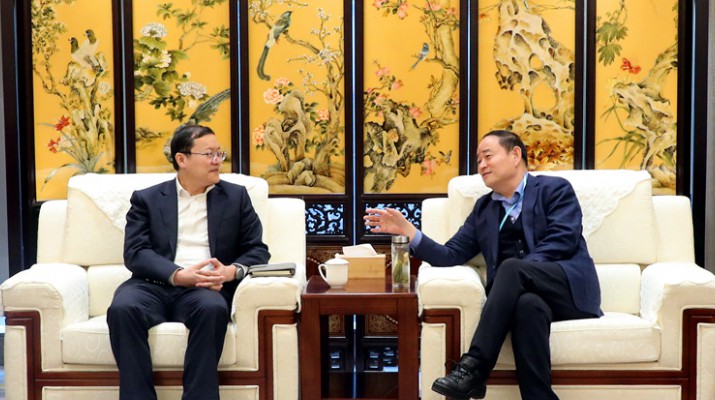 中国银行甘肃省分行党委书记、行长王峰一行到访可提现的电玩城