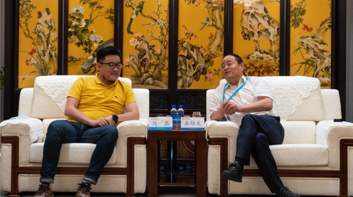 景域驴妈妈集团高级副总裁马磊一行到访可提现的电玩城