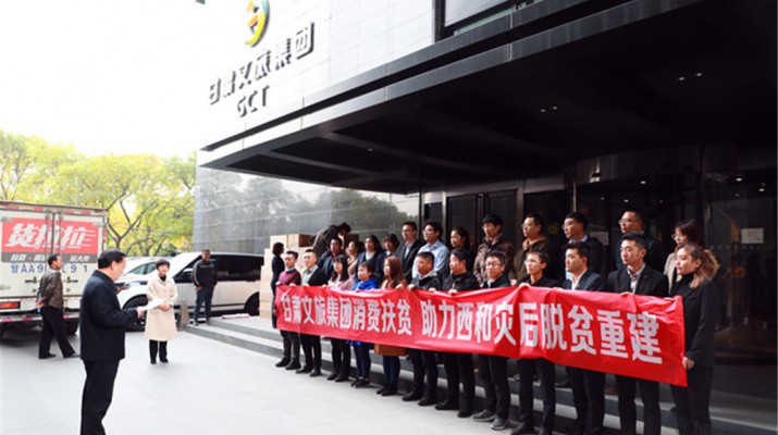 可提现的电玩城助力西和县灾后重建暨消费扶贫物资交接仪式顺利举行