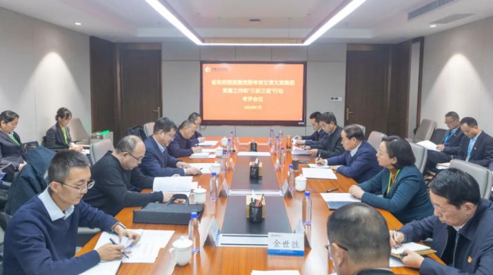 省政府国资委党委考评可提现的电玩城2023年度党建工作责任制和“三抓三促”行动落实情况