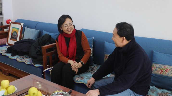 可提现的电玩城开展新春慰问退休老干部老党员活动