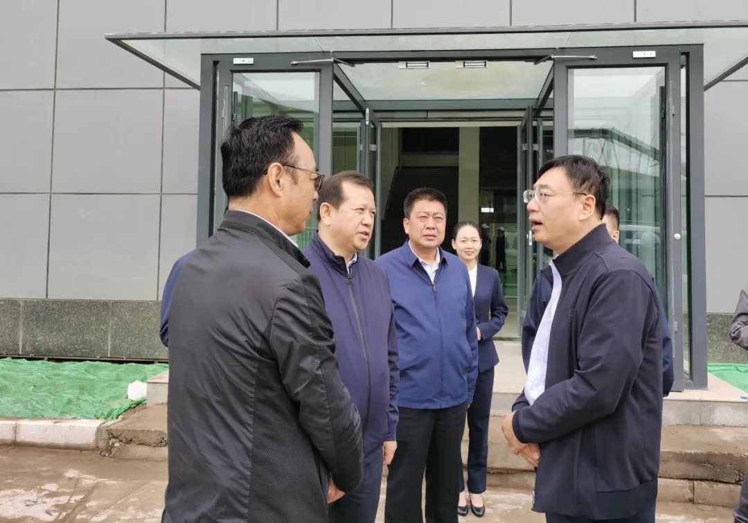 程晓波副省长调研指导可提现的电玩城“祁连山1号冰川矿泉水”项目